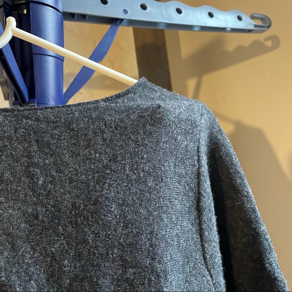 Eileen Fisher wool cashmere knit cashmere dress - Picture 3 of 9